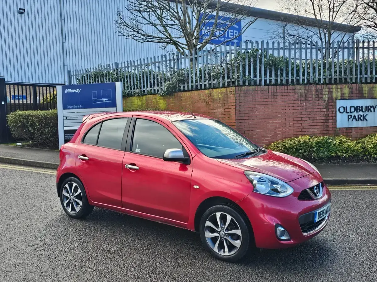 Second-hand Nissan Micra N-TEC 2016 Roșu Hatchback