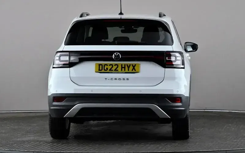 Used VW T-Cross Active 110 HP (80 kW) 2021 White SUV