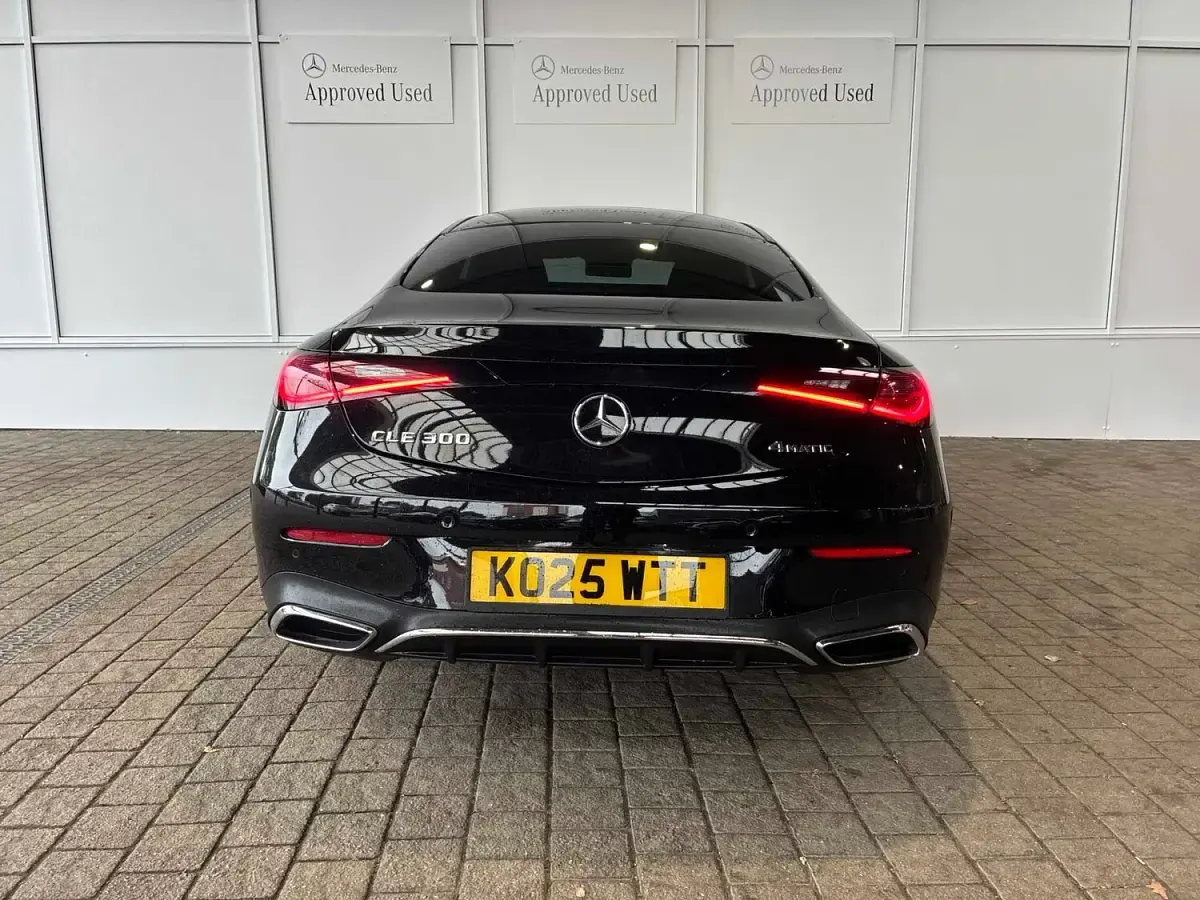 Used Mercedes CLE300 AMG Line Premium Plus 313 HP (230 kW) 2025 Black Coupe
