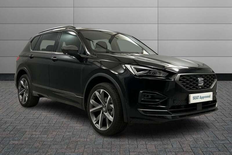 Black Used 2024 Seat Tarraco FR Sport SUV | £28,750 (Fair price) - Image 1/4