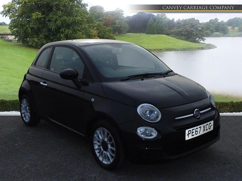 Used Fiat 500 Pop Star 69 HP (50 kW) 2017 Black Hatchback