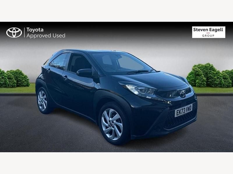 Black Used 2023 Toyota Aygo PURE Hatchback | £12,086 (Fair price) - Image 1/3