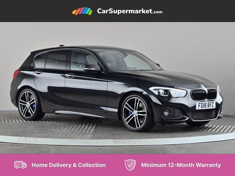 Black Used 2018 BMW 125 Efficient Dynamics Hatchback | £15,697 (Fair price) - Image 1/4