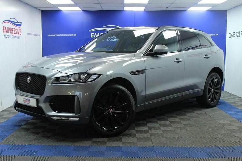 Used Jaguar F-Pace Chequered Flag 180 HP (132 kW) 2020 Grey SUV