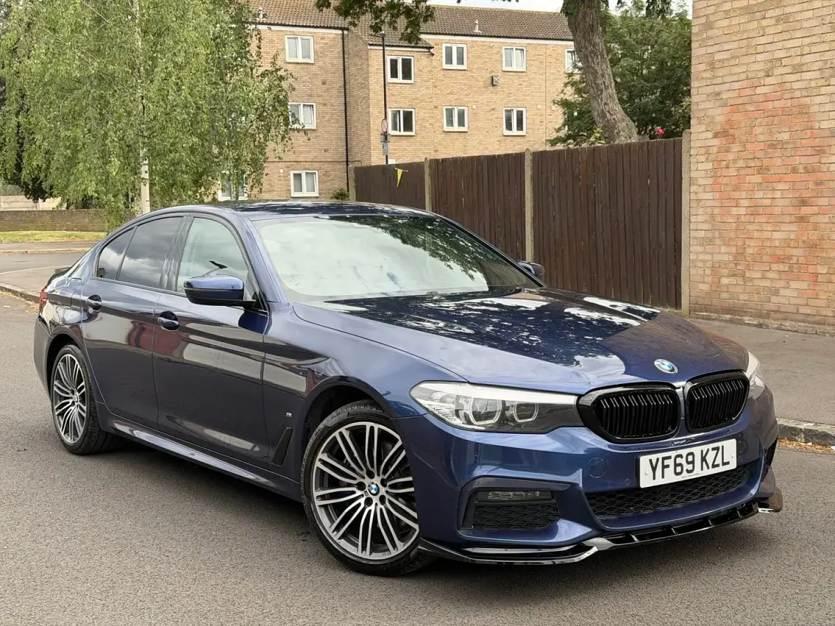 Used BMW 530e M Sport 252 HP (185 kW) 2019 Blue Sedan
