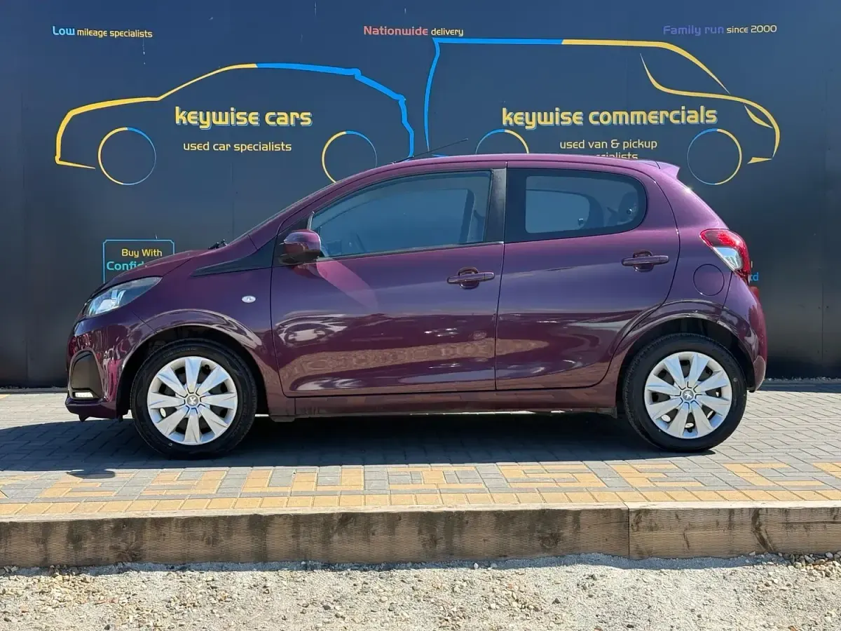 Used Peugeot 108 Active 2015 Mauve/purple Hatchback