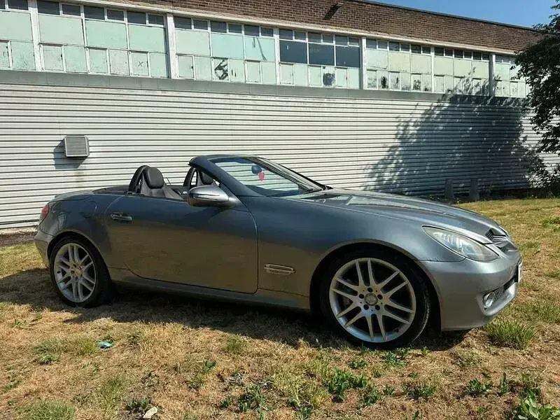 Used Mercedes SLK200 2009 Silver Cabriolet