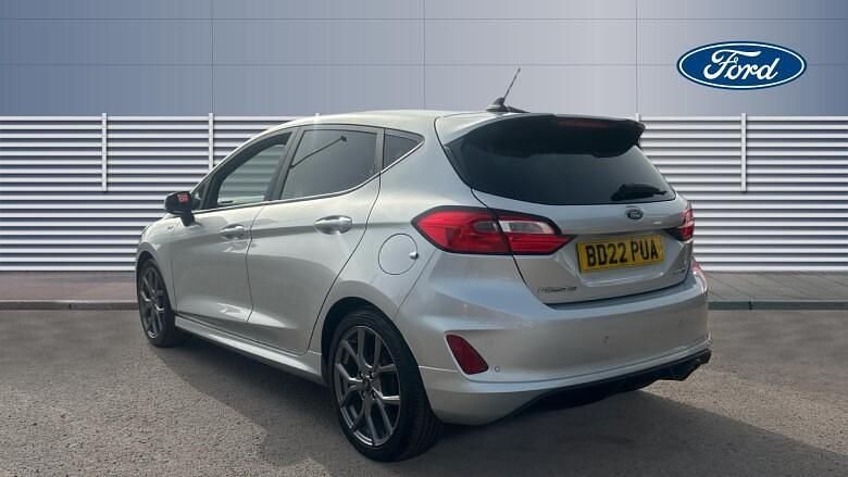 Used Ford Fiesta ST-Line 125 HP (91 kW) 2022 Silver Hatchback
