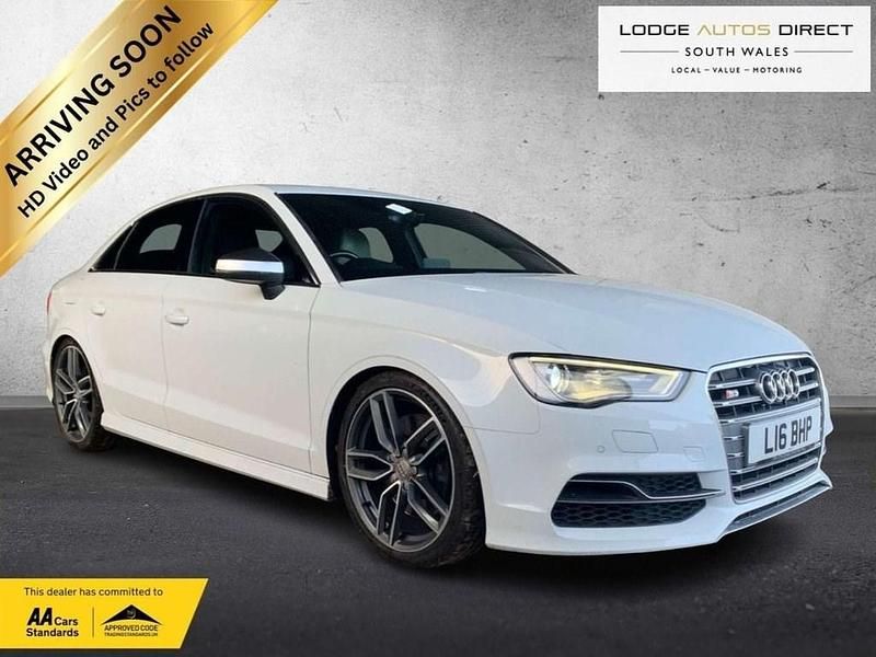 Used Audi S3 Design 300 HP (220 kW) 2014 White Sedan