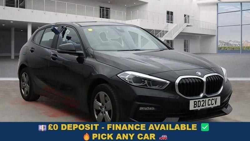 Black Used 2021 BMW 118 Comfort Edition Hatchback | £13,249 (Fair price) - Image 1/4