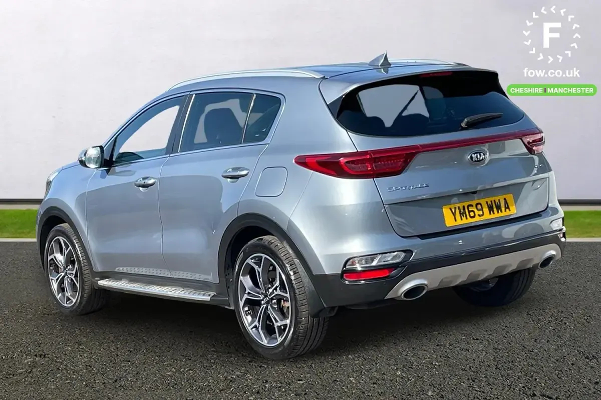 Used Kia Sportage GT-Line 136 HP (100 kW) 2020 Silver SUV