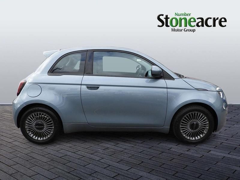 Used Fiat 500e Icon 86 kW (118 HP) 2022 Blue Hatchback