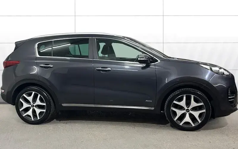 Used Kia Sportage GT-Line 177 HP (130 kW) 2018 Silver SUV