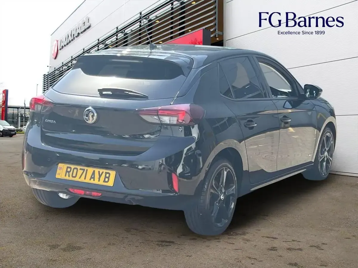 Used Vauxhall Corsa S 99 HP (72 kW) 2021 Black Hatchback