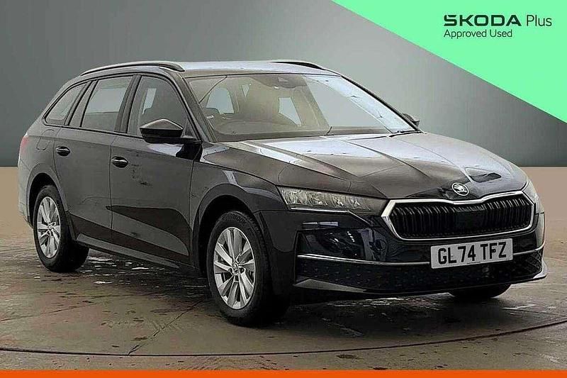 Black Used 2024 Skoda Octavia SE Technology Estate | £22,200 (Fair price) - Image 1/4