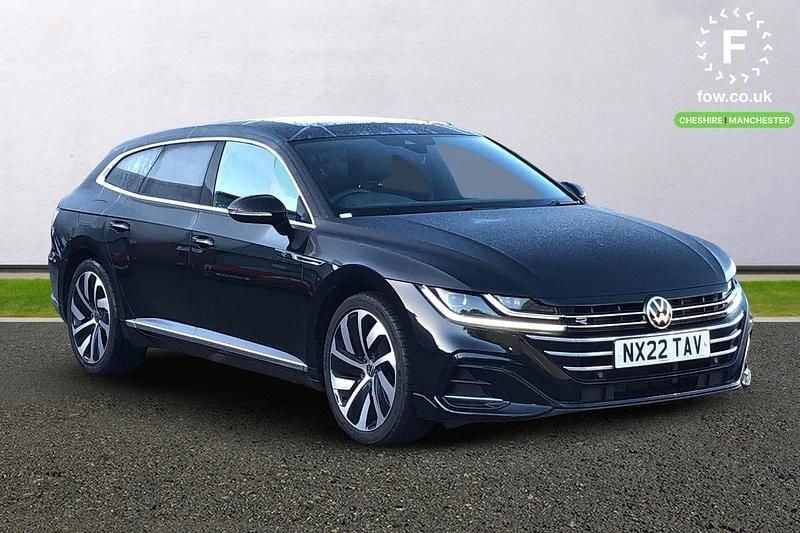 Black Used 2022 VW Arteon R-line Estate | £21,999 (Super price) - Image 1/3