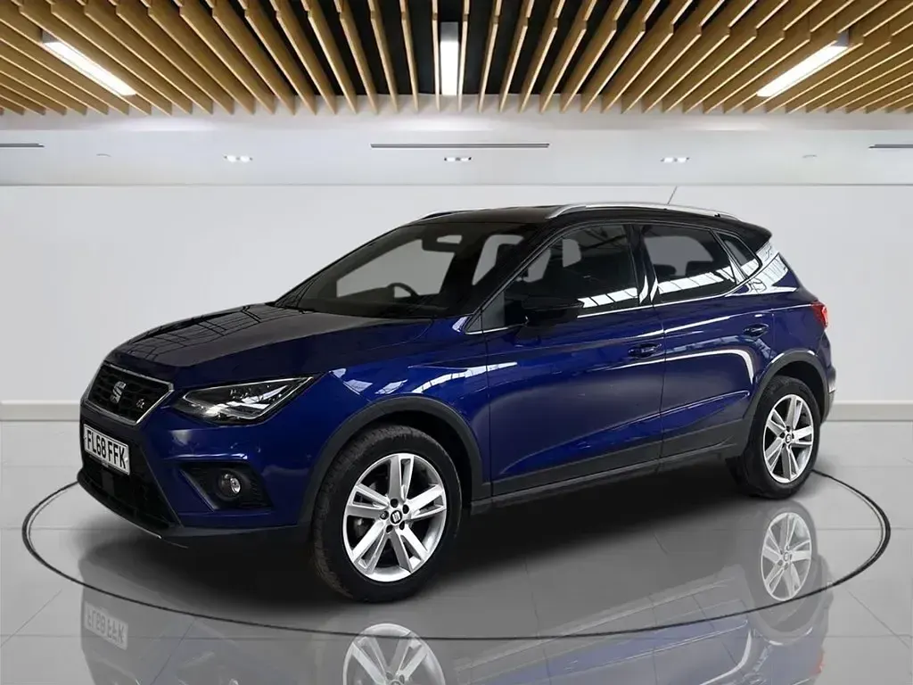 Used Seat Arona FR 115 HP (84 kW) 2018 Blue SUV