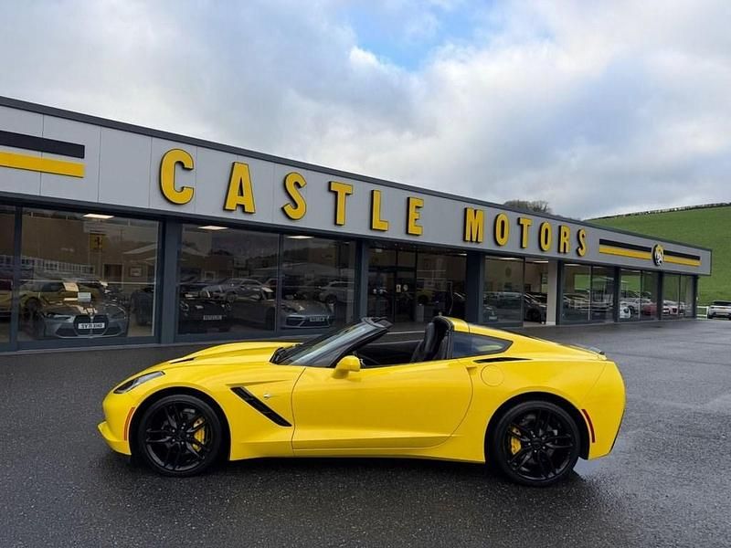 Used Chevrolet Corvette C7 2019 Yellow Coupe