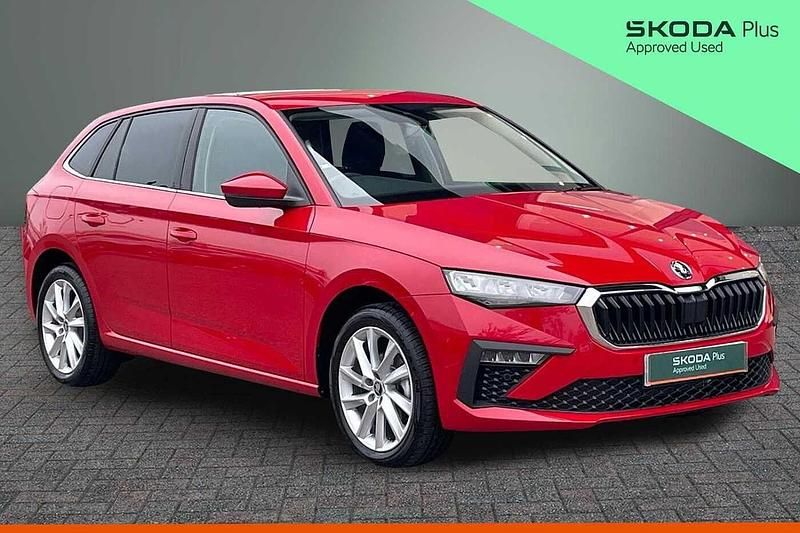 New Skoda Scala SE L 115 HP (84 kW) 2025 Velvet red metallic Hatchback