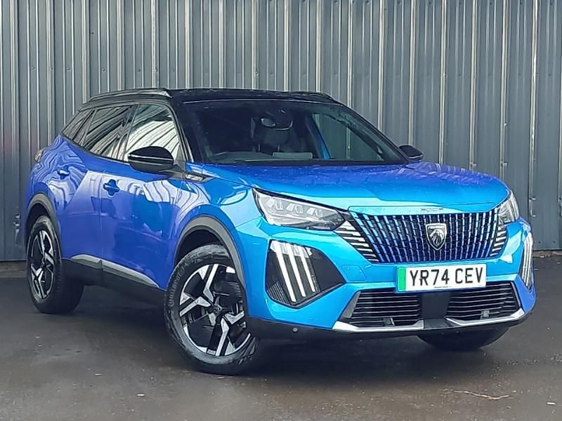 Blue Used 2024 Peugeot e-2008 GTi SUV | £19,998 (Expensive) - Image 1/4