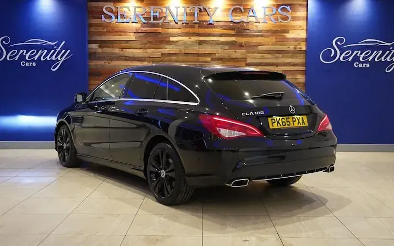 Used Mercedes CLA180 122 HP (89 kW) 2015 Black Coupe