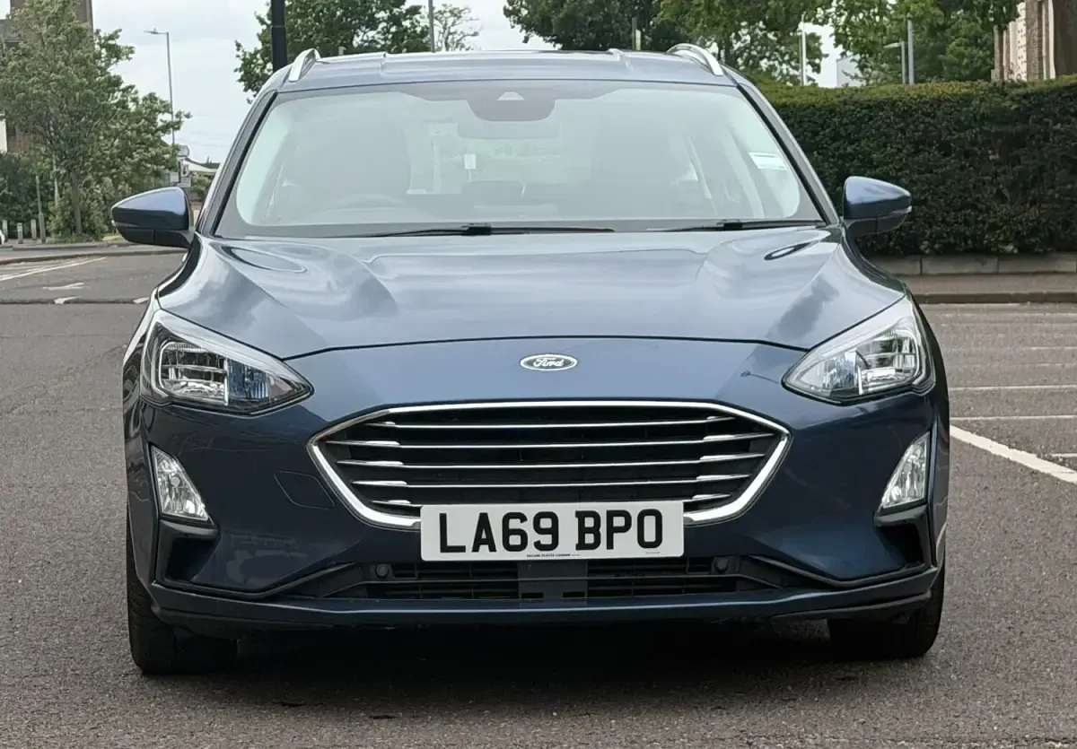 Used Ford Focus Titanium 125 HP (91 kW) 2019 Blue Estate