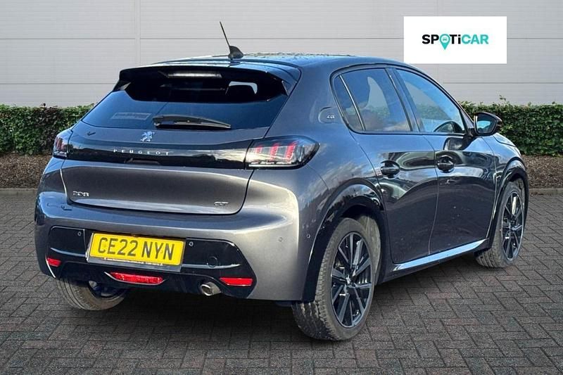 Used Peugeot 208 Premium 99 HP (72 kW) 2022 Grey Hatchback