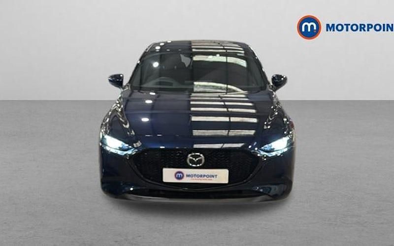 Used Mazda 3 Exclusive-Line 140 HP (102 kW) 2025 Blue Hatchback