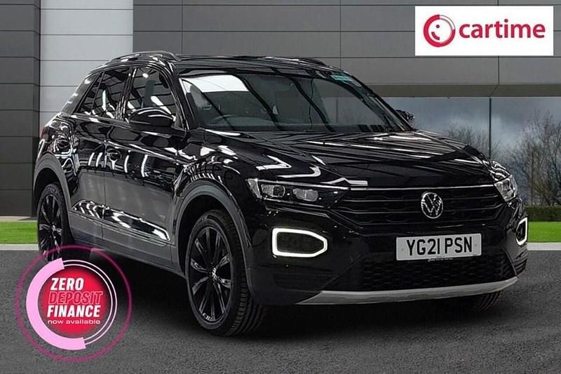 Black Used 2021 VW T-Roc Black Edition SUV | £17,750 (Fair price) - Image 1/1