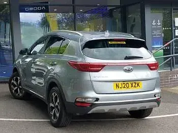 Used Kia Sportage Platinum Edition 130 HP (95 kW) 2020 Silver SUV