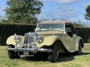 Used MG TF 57 HP (41 kW) 1954 White Cabriolet