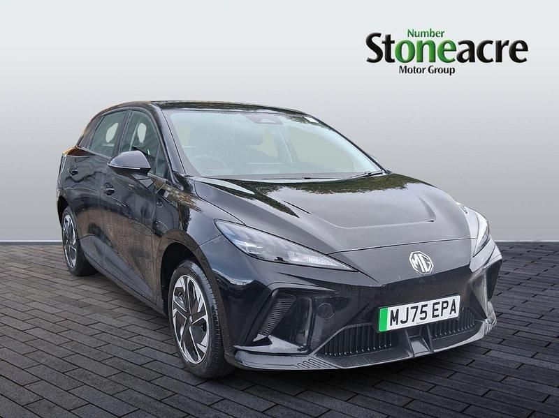 Black New 2025 MG MG4 EV SE Hatchback | £16,995 (Super price) - Image 1/4