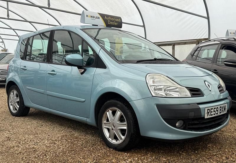 Used Renault Grand Modus Dynamique 86 HP (63 kW) 2009 Blue MPV