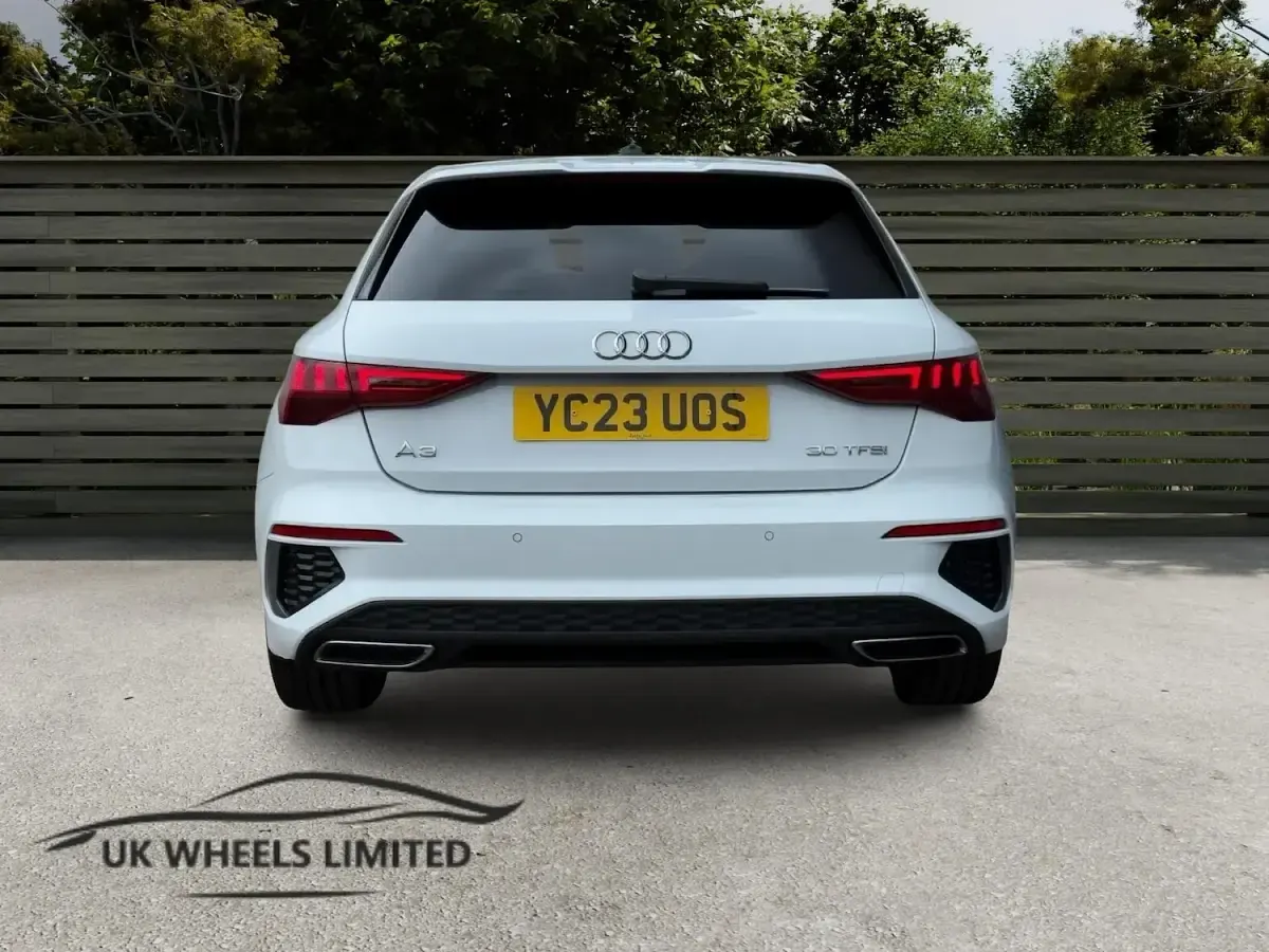 Used Audi A3 Sportback S-Line 110 HP (80 kW) 2023 White Hatchback