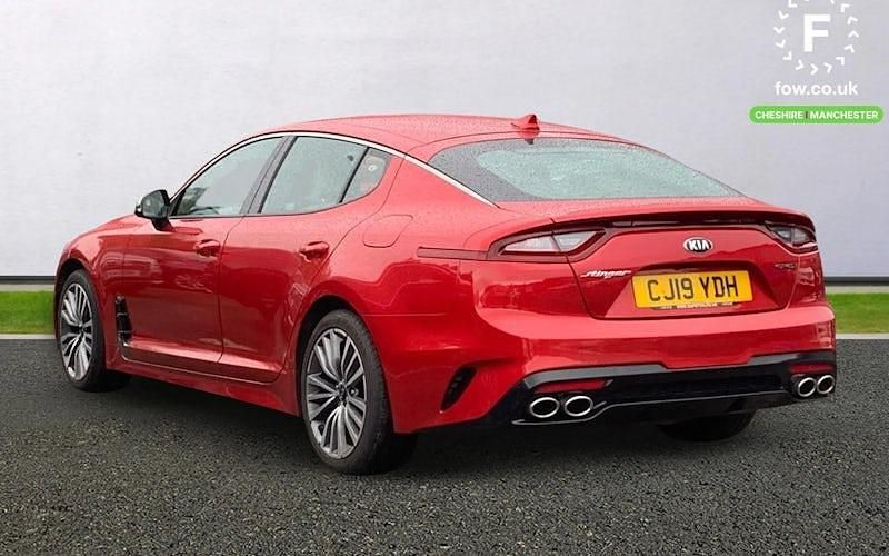 Used Kia Stinger GT-Line 247 HP (181 kW) 2019 Red Hatchback