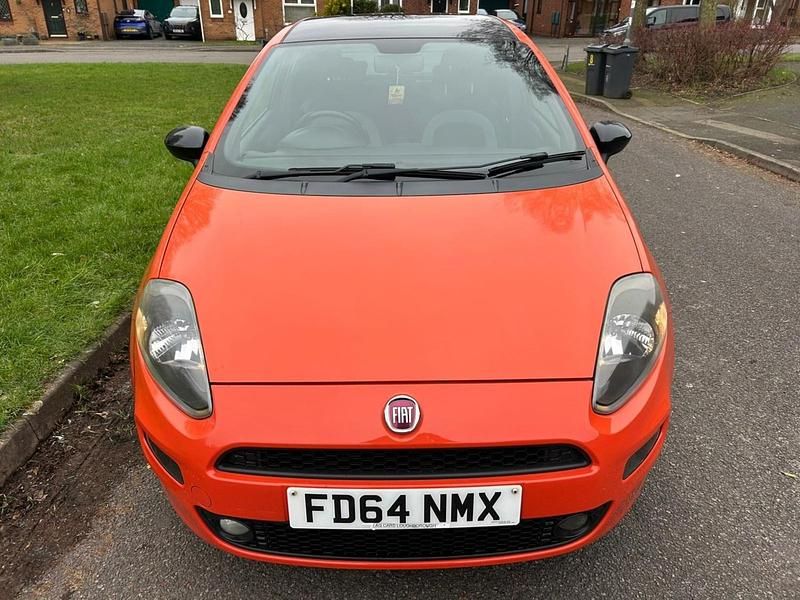 Used Fiat Punto 2014 Orange Hatchback