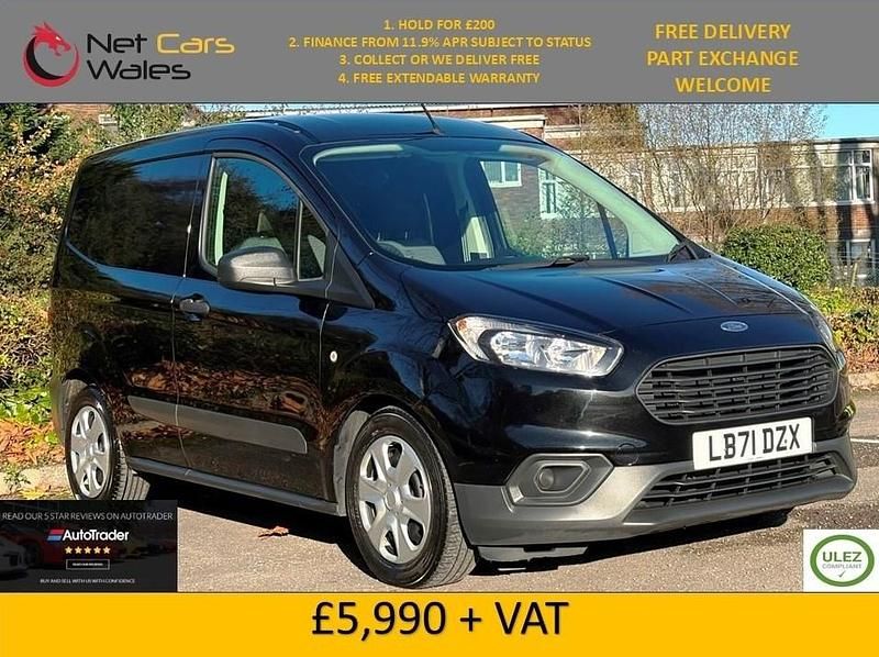 Black Used 2021 Ford Transit Van | £5,990 (Fair price) - Image 1/4