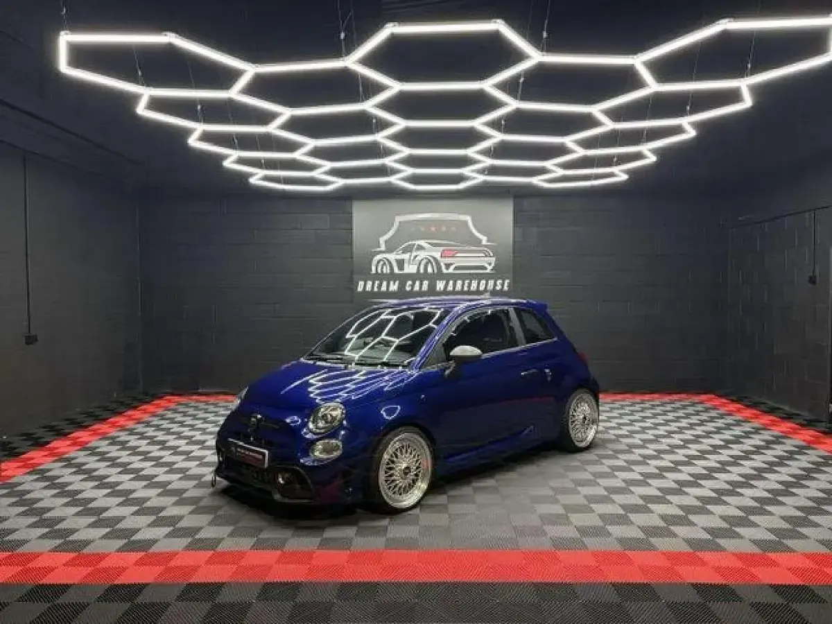 Used Abarth 595 145 HP (106 kW) 2018 Blue Hatchback
