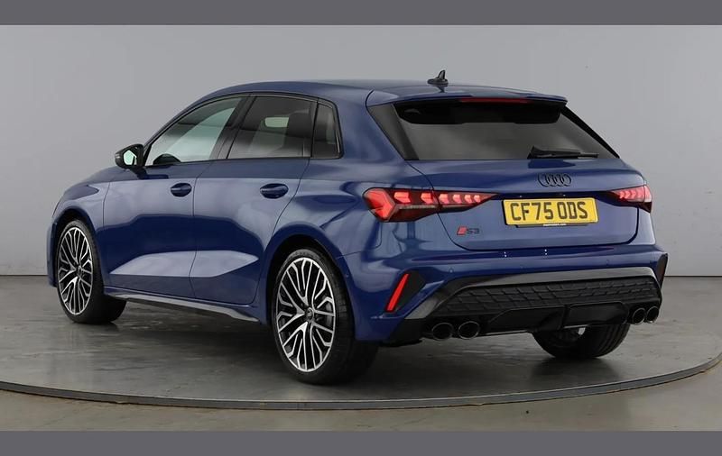 Used Audi S3 Sportback Black Edition 328 HP (241 kW) 2025 Blue Hatchback