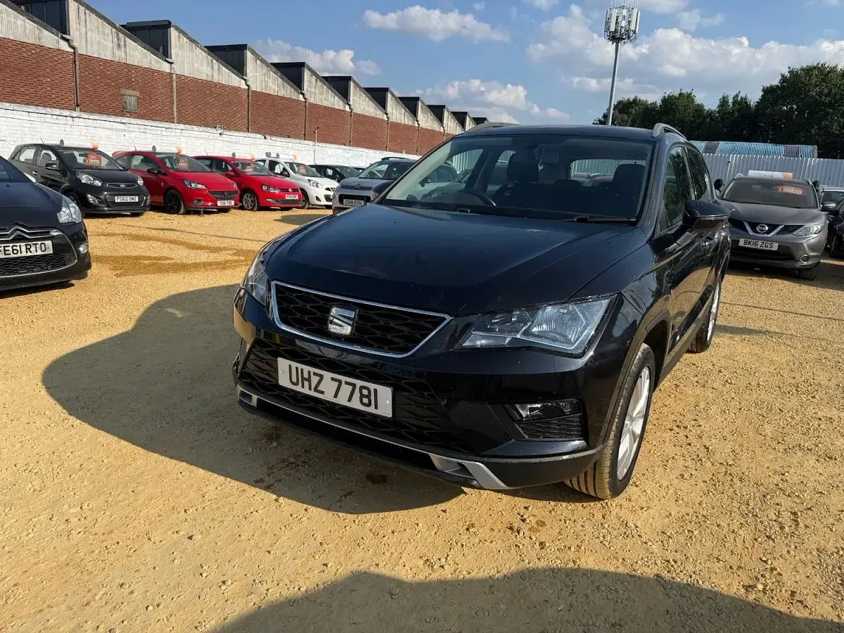 Used Seat Ateca Ecomotive 115 HP (84 kW) 2016 Black SUV
