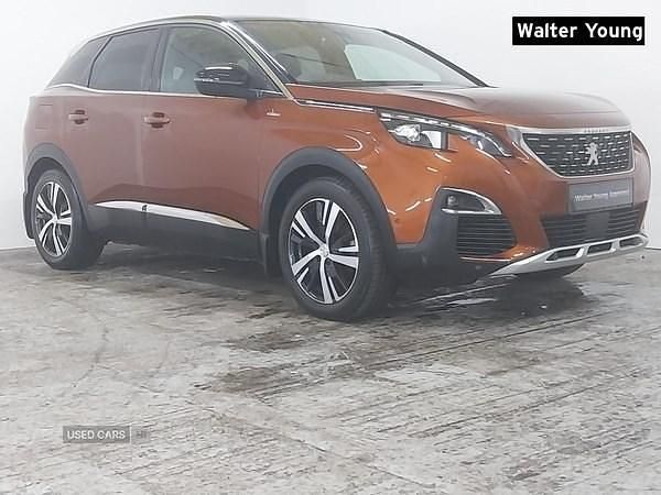 Bronze Used 2017 Peugeot 3008 GT-line Hatchback | £10,995 (Fair price) - Image 1/4