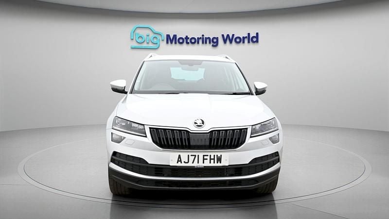 Used Skoda Karoq SE L 148 HP (108 kW) 2021 Silver SUV