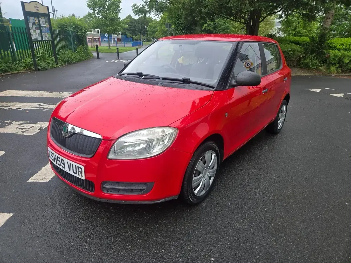 Used Skoda Fabia 2009 Red Hatchback