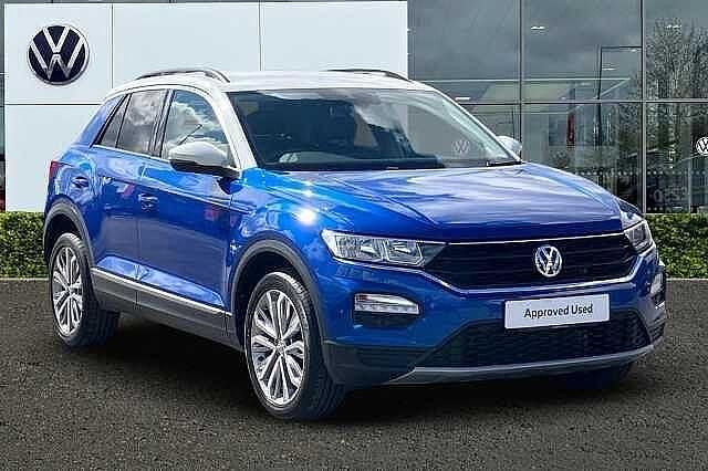Blue Used 2019 VW T-Roc Design SUV | £15,460 (Good price) - Image 1/4