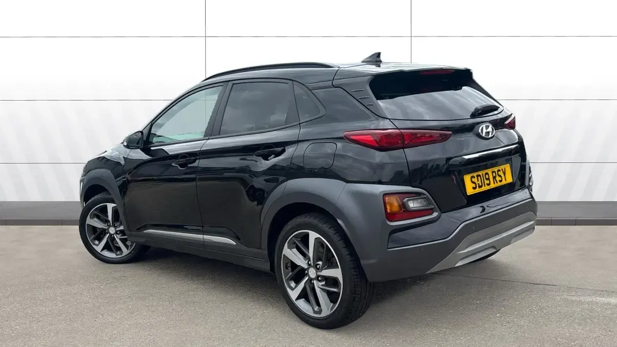 Used Hyundai Kona Premium 120 HP (88 kW) 2019 Black SUV
