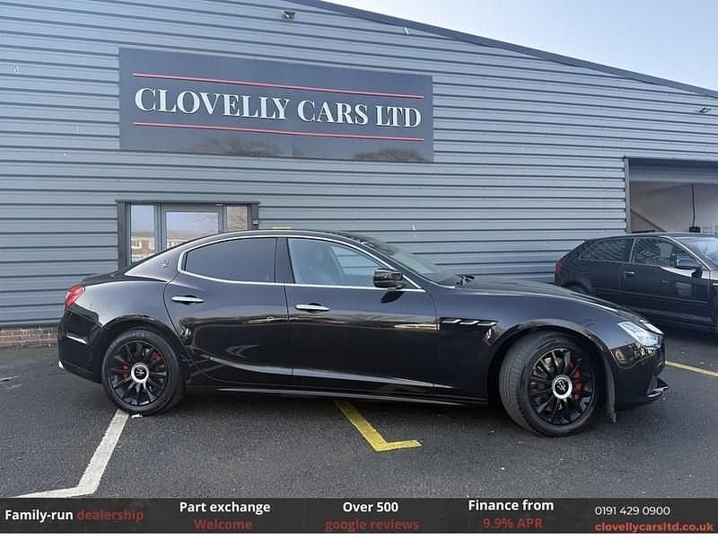 Used Maserati Ghibli 275 HP (202 kW) 2017 Black Sedan