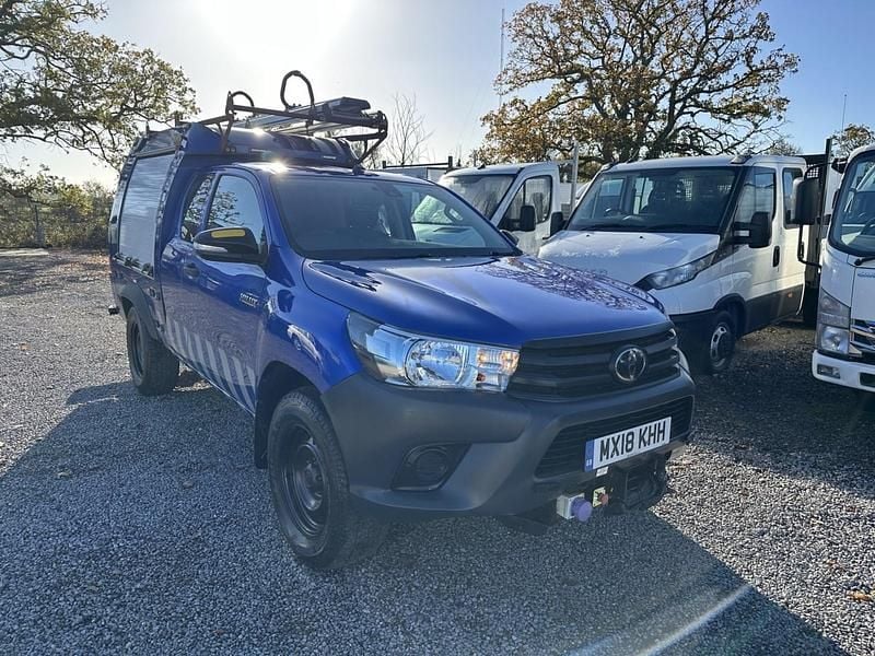 Blue Used 2018 Toyota HiLux Pickup | £16,995 (Super price) - Image 1/4