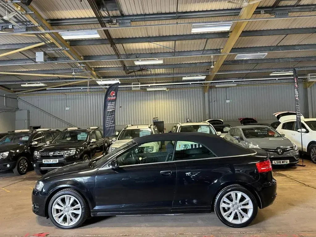 Used Audi A3 Cabriolet Sport 140 HP (102 kW) 2013 Black Cabriolet