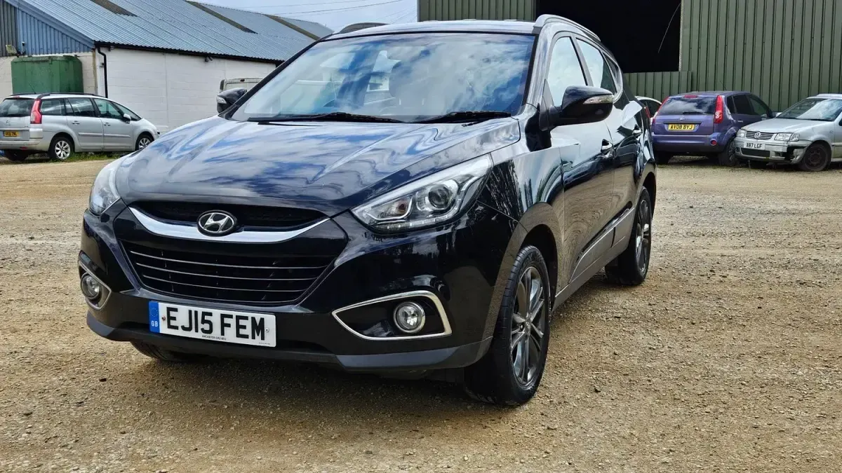 Usado Hyundai ix35 SE 2015 Negro SUV