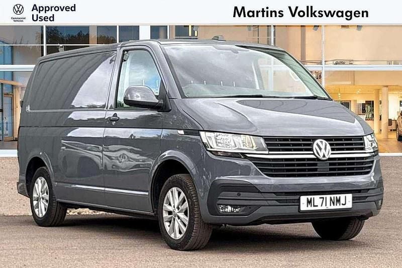 Grey Used 2021 VW T6.1 Highline Van | £26,394 (Good price) - Image 1/4